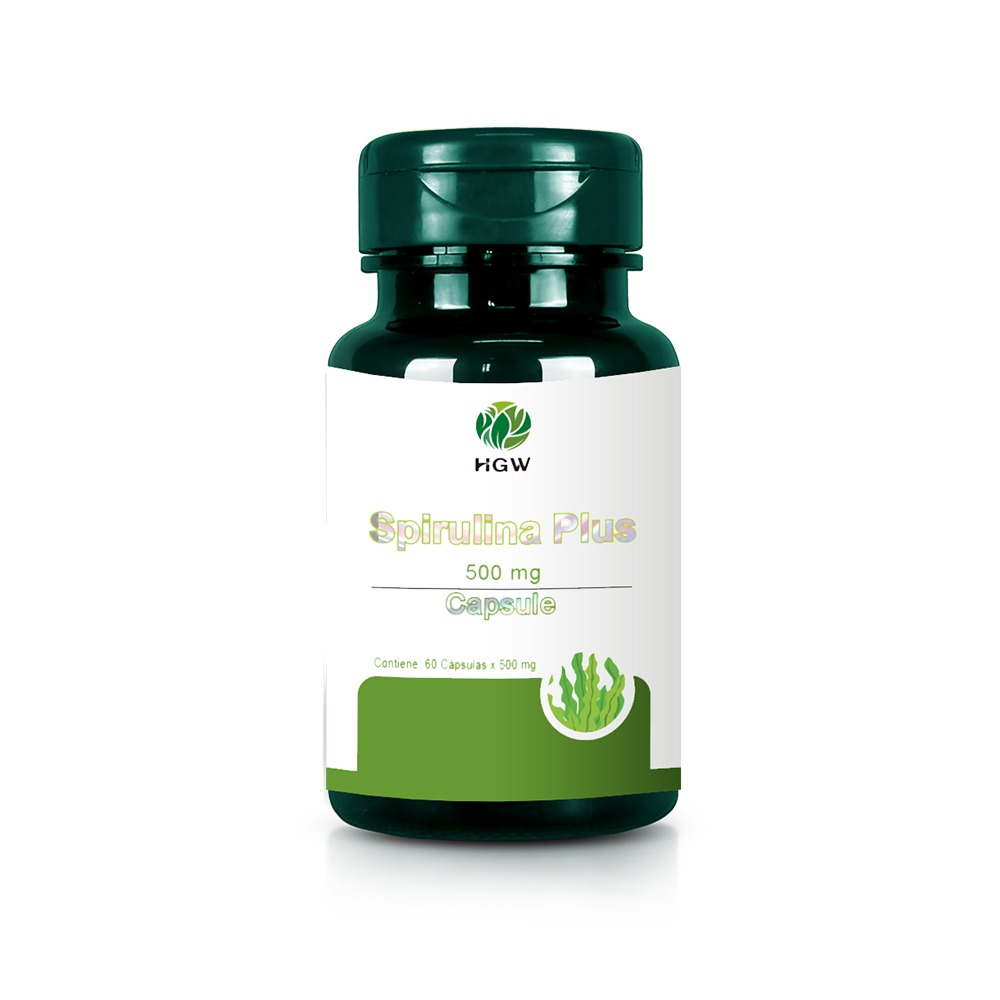 SPIRULINA PLUS EN CAPSULAS HGW